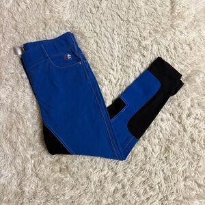 Women’s Size 42L/US30L Blue Fair Play Full Seat Horseback Riding Breeches